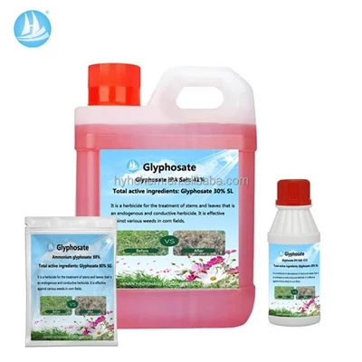 Glifosat ve glufosinatın her ikisi de-seçici olmayan herbisitlerdir. Bunlar a...